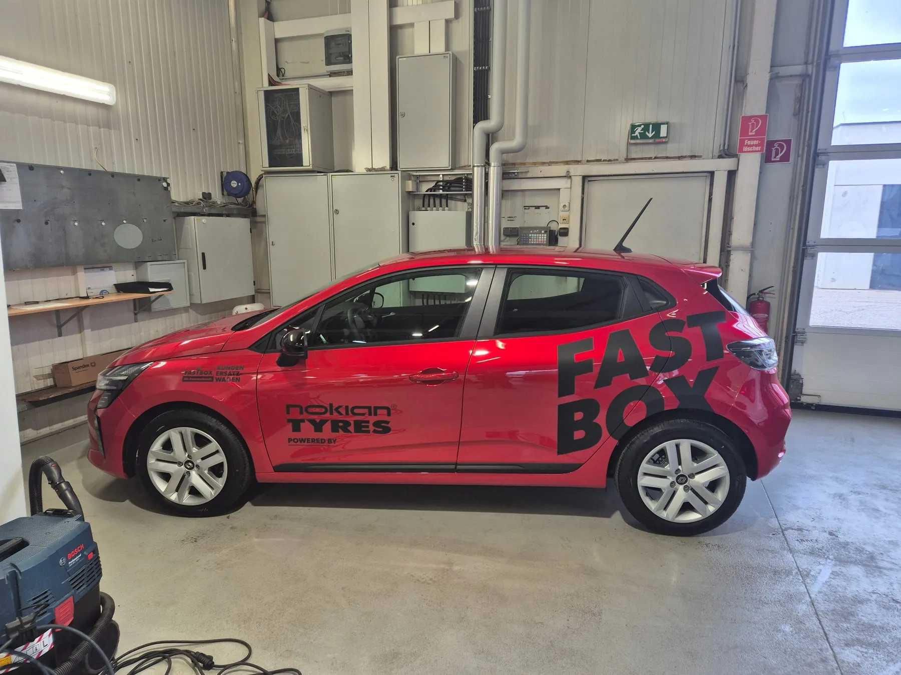 Renault Clio als Fastbox-Ersatzwagen